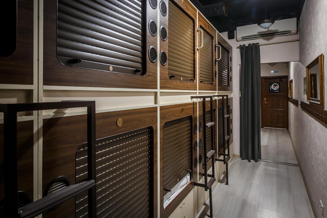 Capsule Hotel Interqube Tretyakovskaya Moscow Ngoại thất bức ảnh